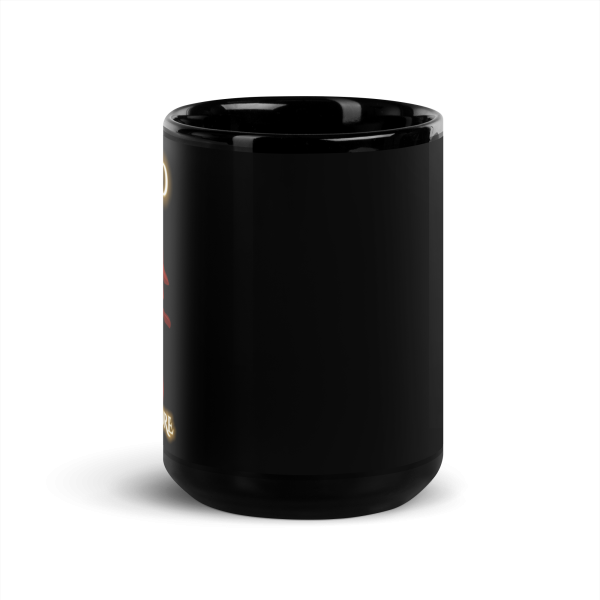 Mug brillant noir U.G.O. – Image 3
