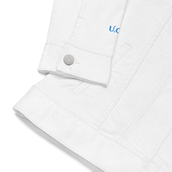 Veste denim Blanc U.G.O – Image 5