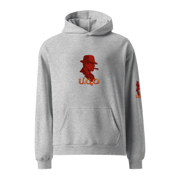 Sweat à capuche oversize U.G.O. "SU REDENTORE" – Image 5