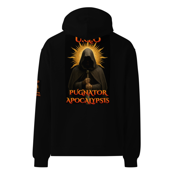 Sweat à capuche oversize U.G.O. "PUGNATOR APOCALYPSIS" – Image 5