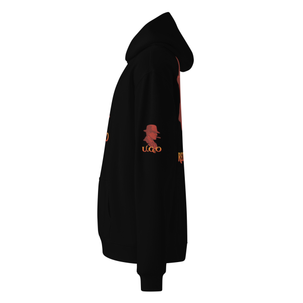 Sweat à capuche oversize U.G.O. "SU REDENTORE" – Image 4